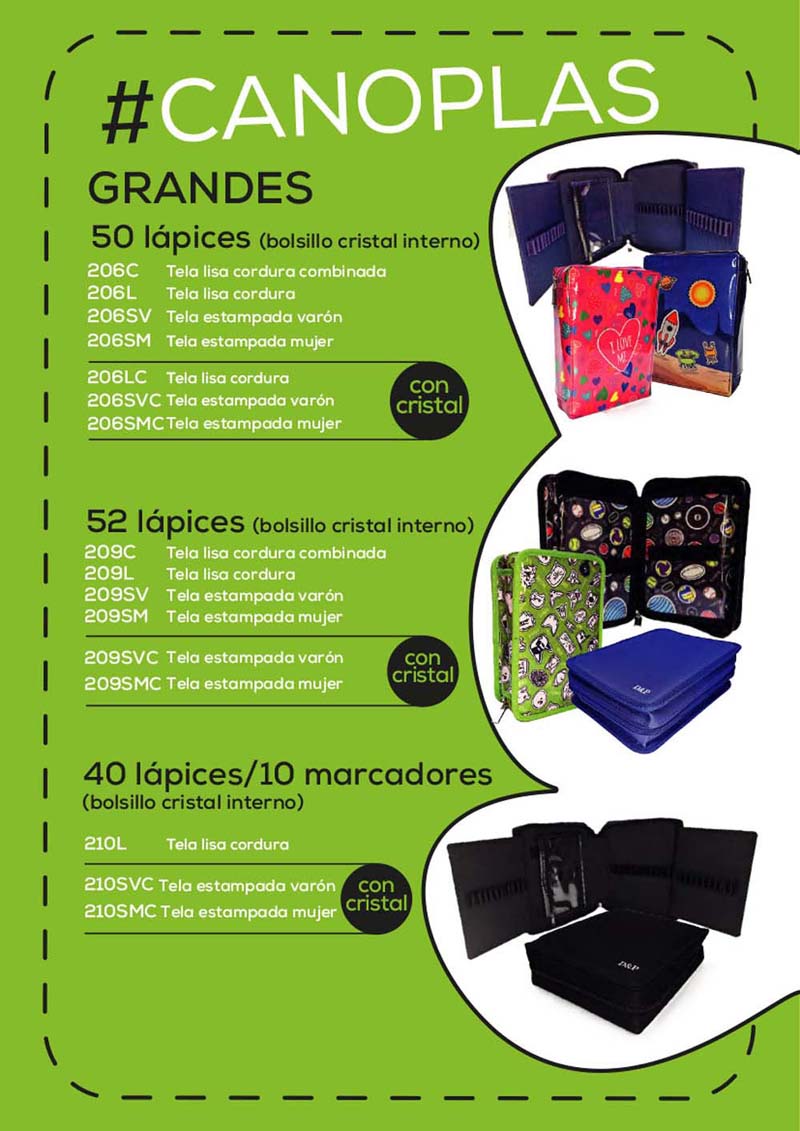 Canoplas grandes